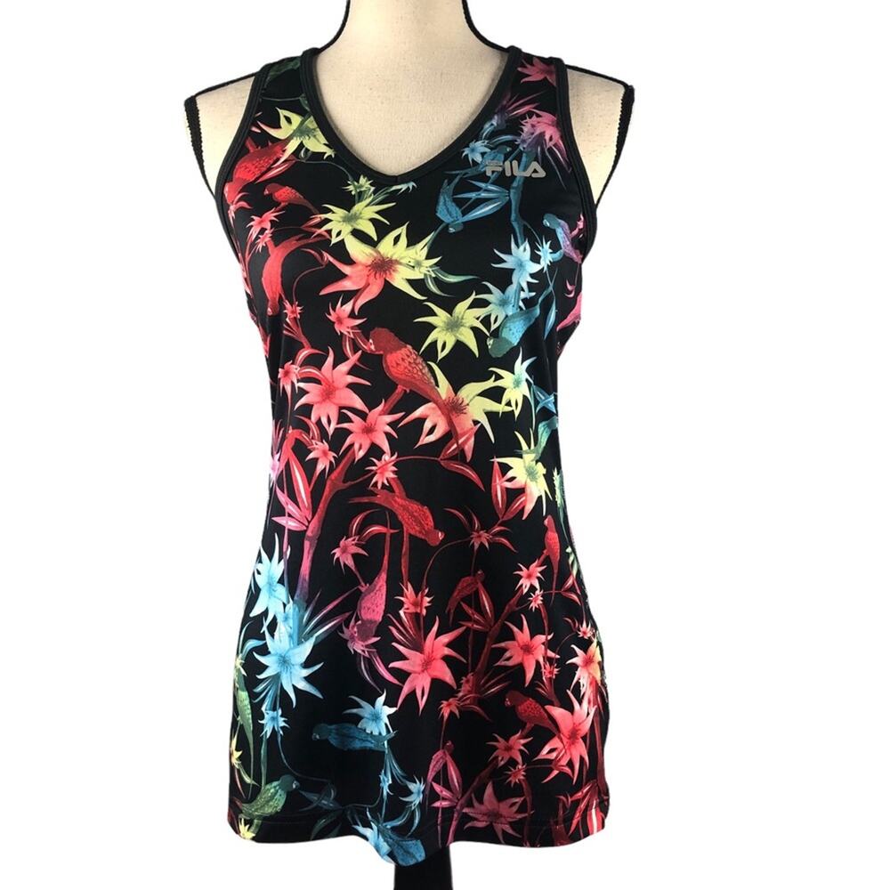 Fila sport tropical razor back tank large